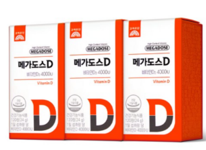 메가도스 D 비타민D3 4000IU
