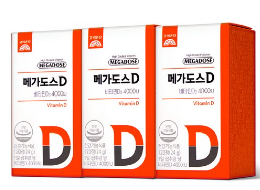 메가도스 D 비타민D3 4000IU