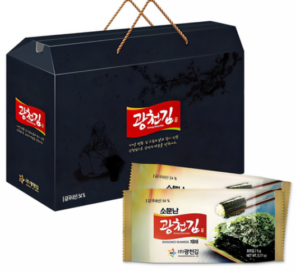 광천김 소문난 도시락김 30봉, 1세트