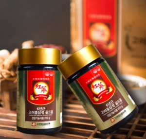 고려인삼유통 6년근 고려홍삼정 골드 + 쇼핑백, 500g, 1개